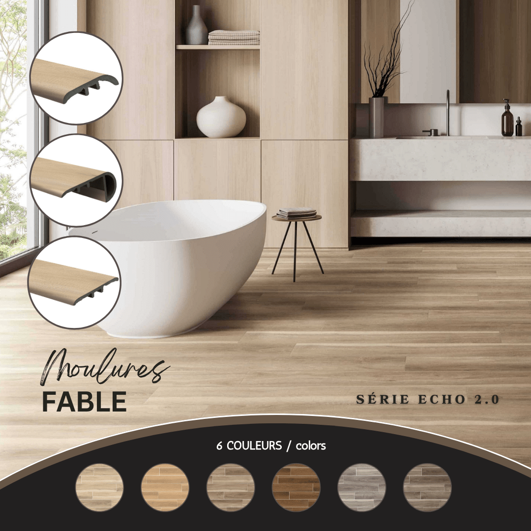 Moulure echo - Pour vinyle fable