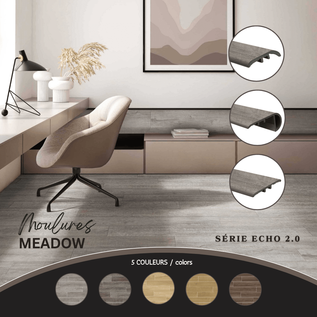Moulure echo - Pour vinyle meadow
