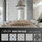 New vintage collection - Céramique à motif antique