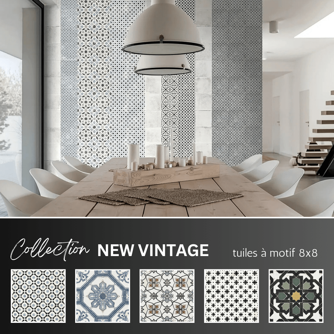 New vintage collection - Céramique à motif antique