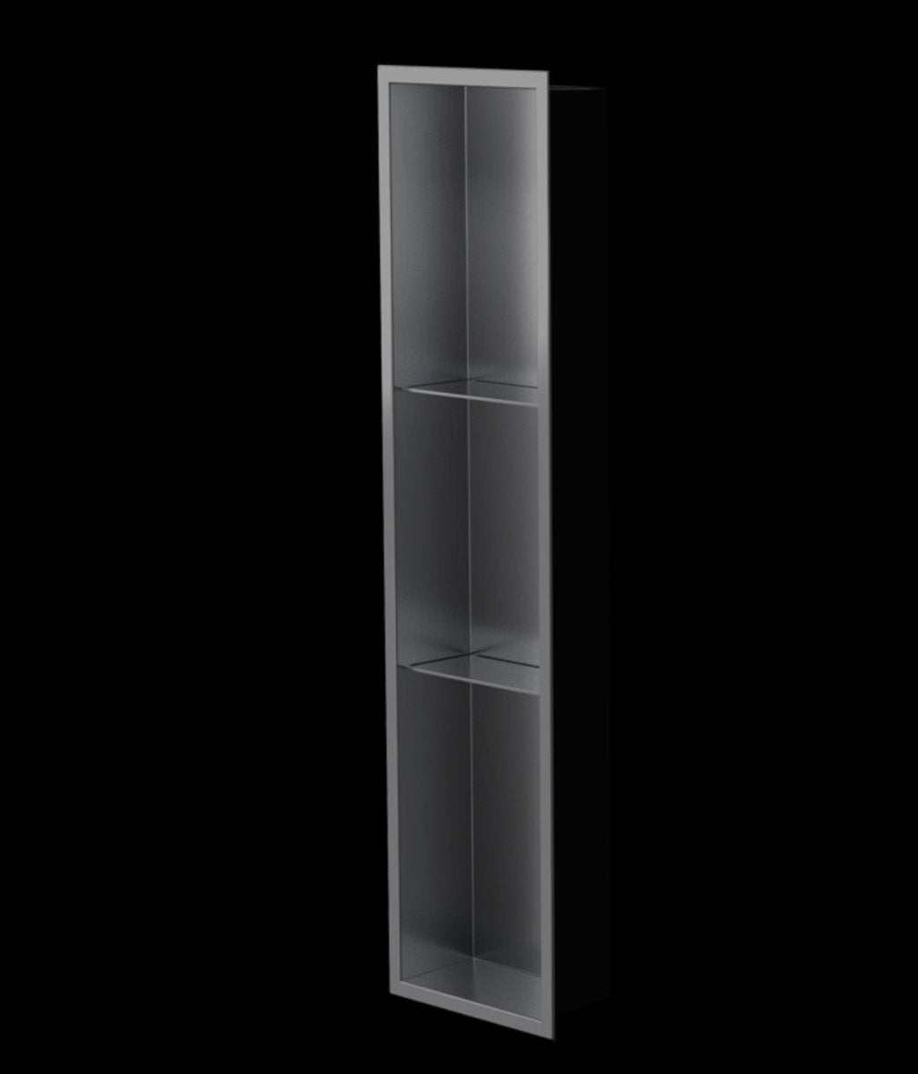 Niche de douche - Acier inoxydable - Céramique l'Entrepôt
