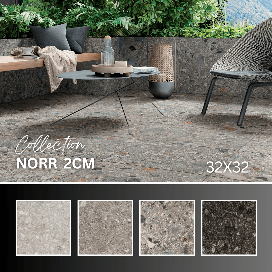 Norr collection - Porcelaine extérieure - Céramique l'Entrepôt