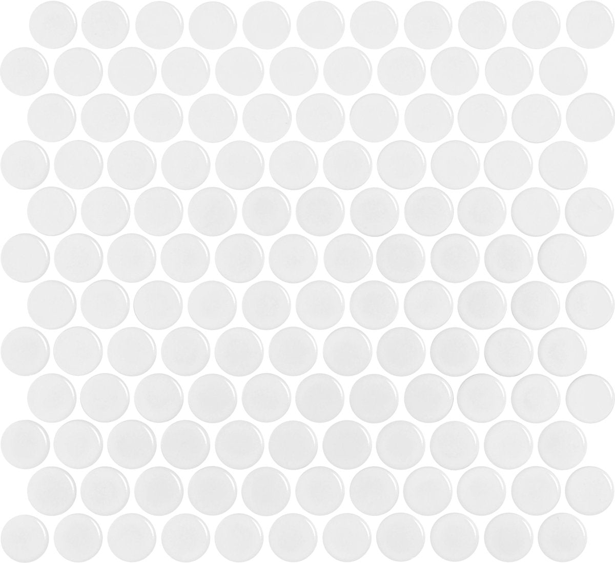Penny 28 collection - Mosaïque ronde (1") - Céramique l'Entrepôt