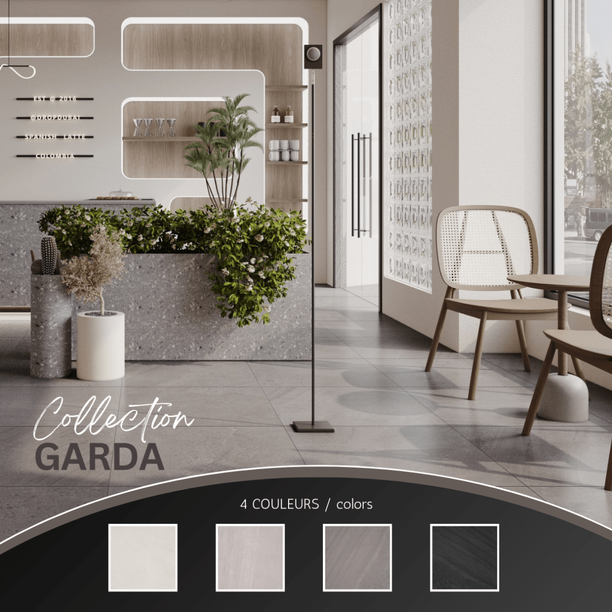 Petra garda collection - Céramique effet pierre - Céramique l'Entrepôt