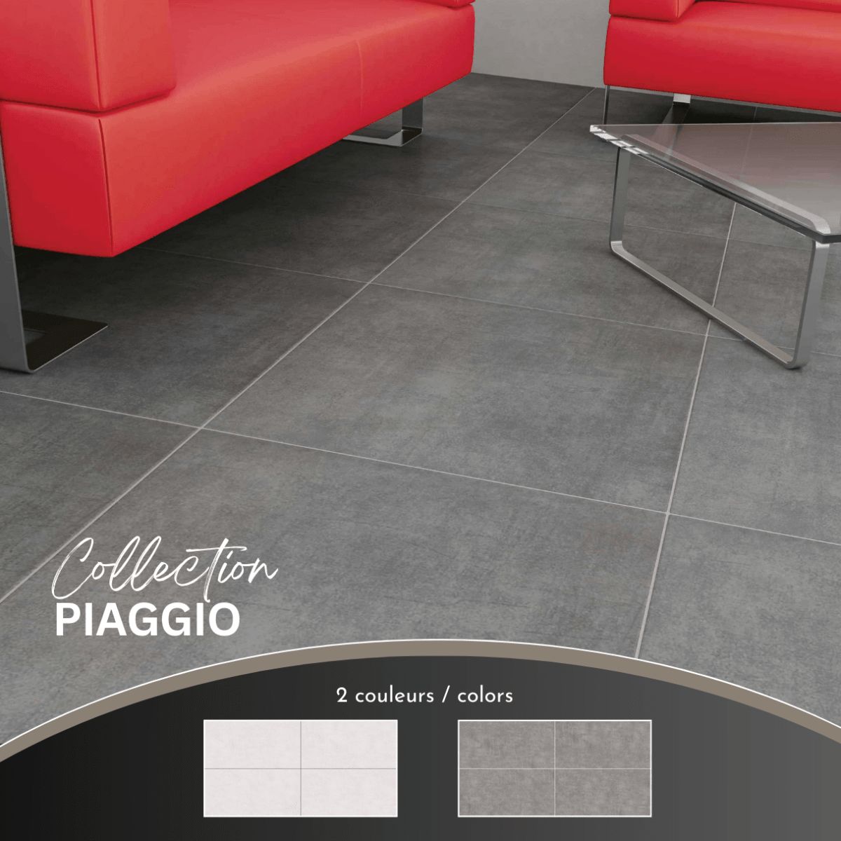 Piaggio collection - Céramique effet béton