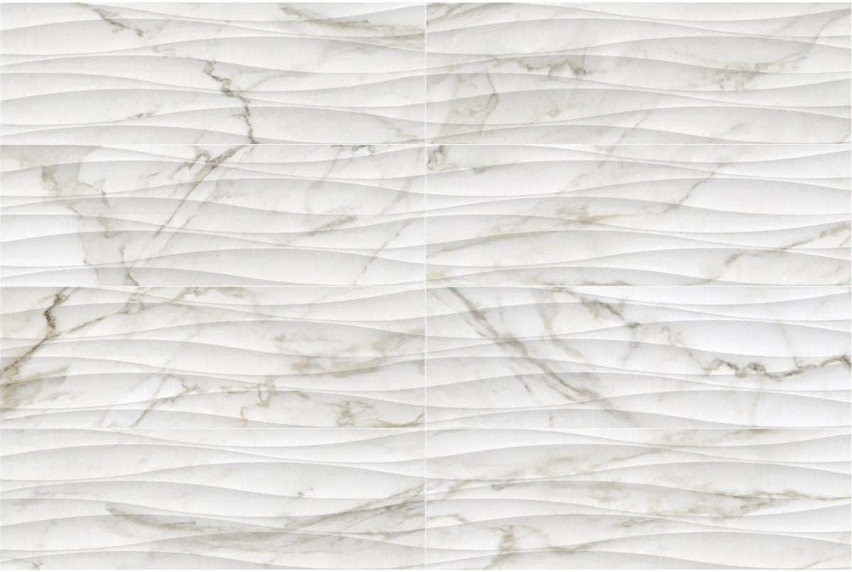 Raffino collection - Céramique texturée effet marbre - Céramique l'Entrepôt