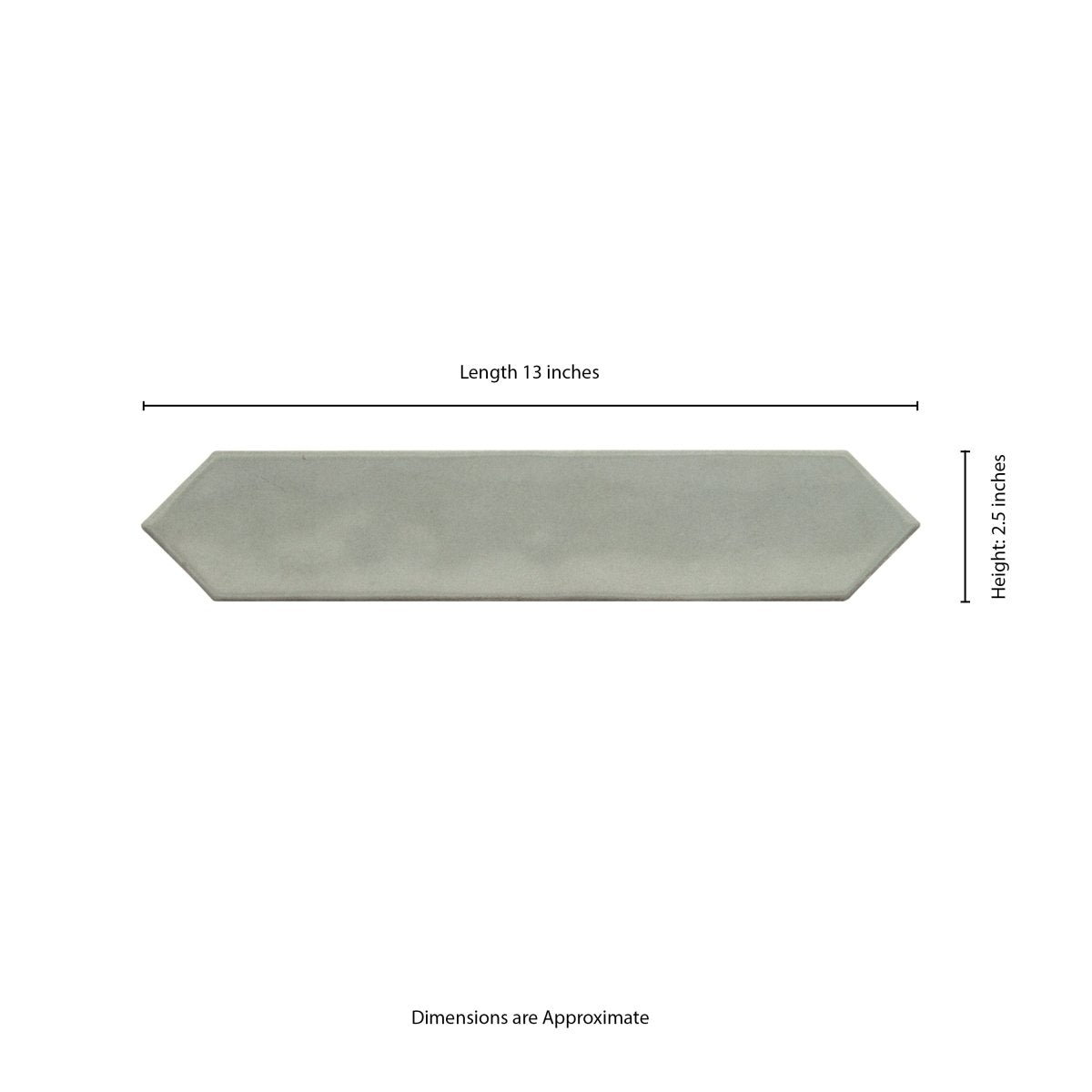 Renzo collection - Tuile murale jade - Céramique l'Entrepôt