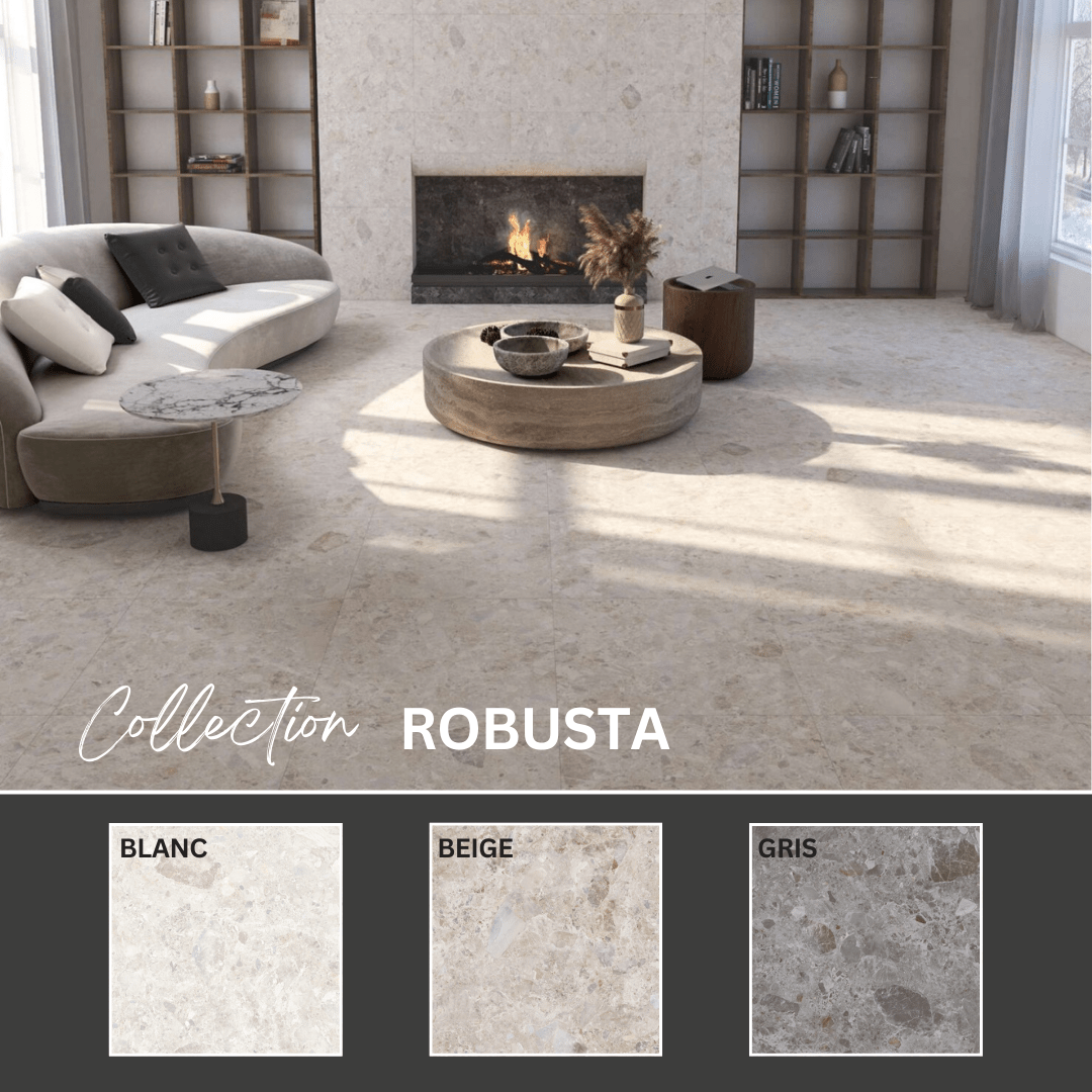 Robusta collection - Céramique effet pierre