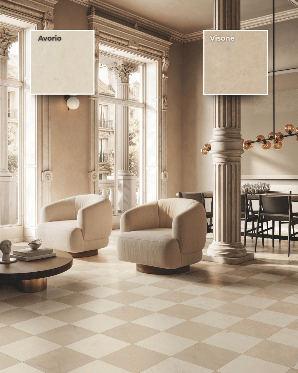 Roma collection - Céramique effet marbre - Céramique l'Entrepôt