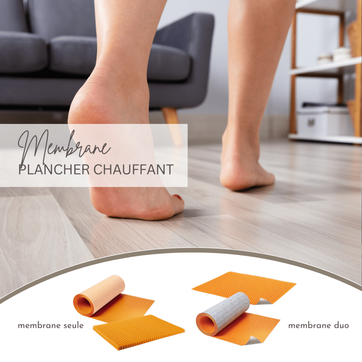 Schluter collection - Membrane ditra heat