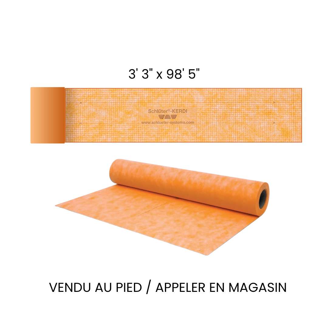 Schluter collection - Membrane imperméable kerdi - Céramique l'Entrepôt