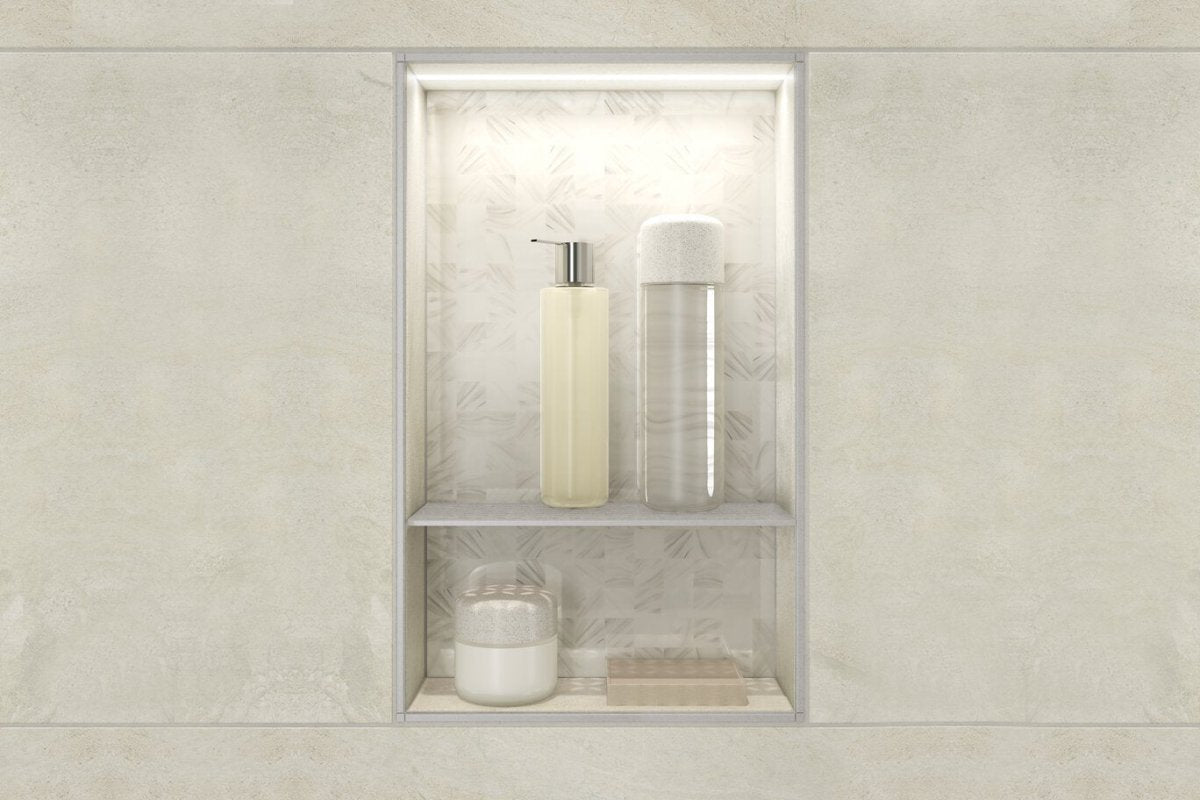 Schluter collection - Niche de douche préfabriquée kerdi - Céramique l'Entrepôt