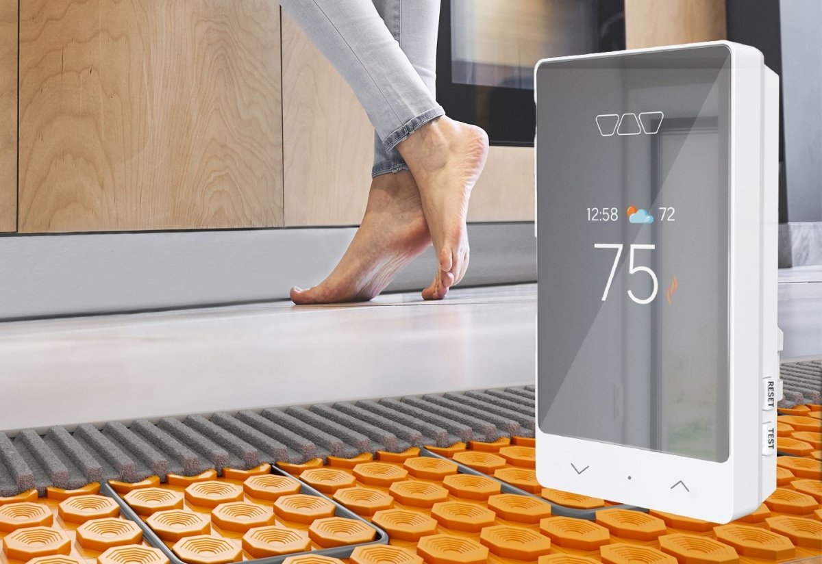 Schluter - Thermostat programmable intelligent 105 - Céramique l'Entrepôt