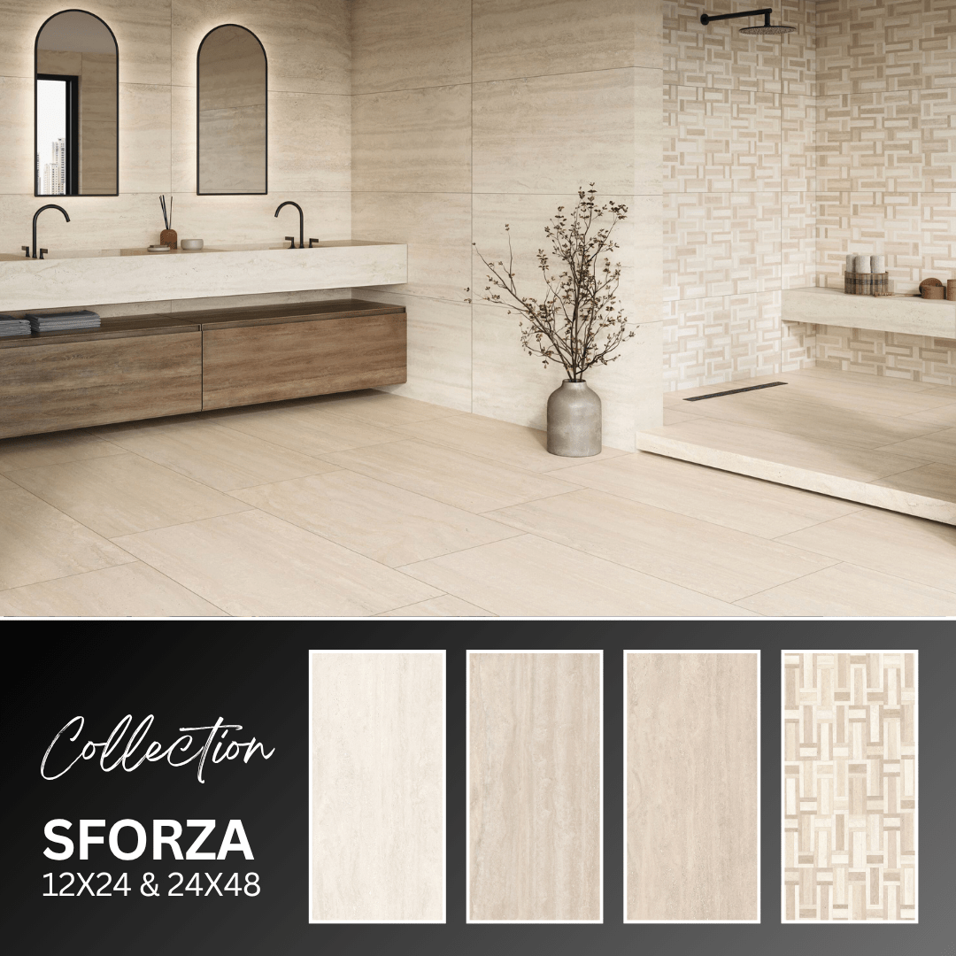 Sforza collection - Céramique effet pierre