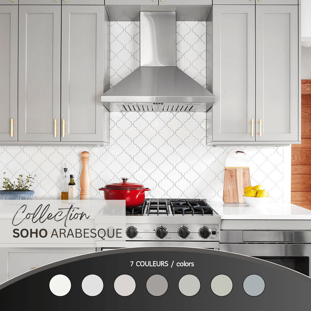 Soho collection - Mosaïque arabesque biseauté