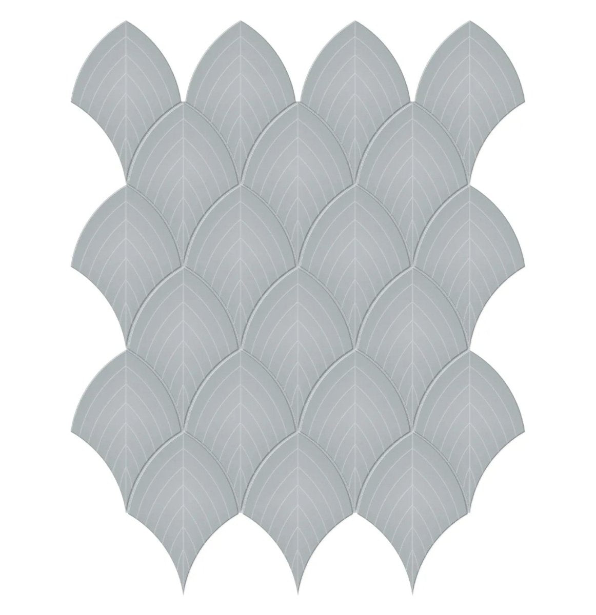 Soho collection - Mosaïque écaille texturée 3x4 - Céramique l'Entrepôt