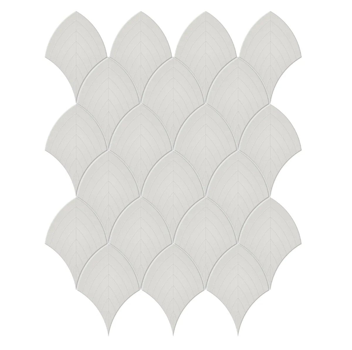 Soho collection - Mosaïque écaille texturée 3x4 - Céramique l'Entrepôt