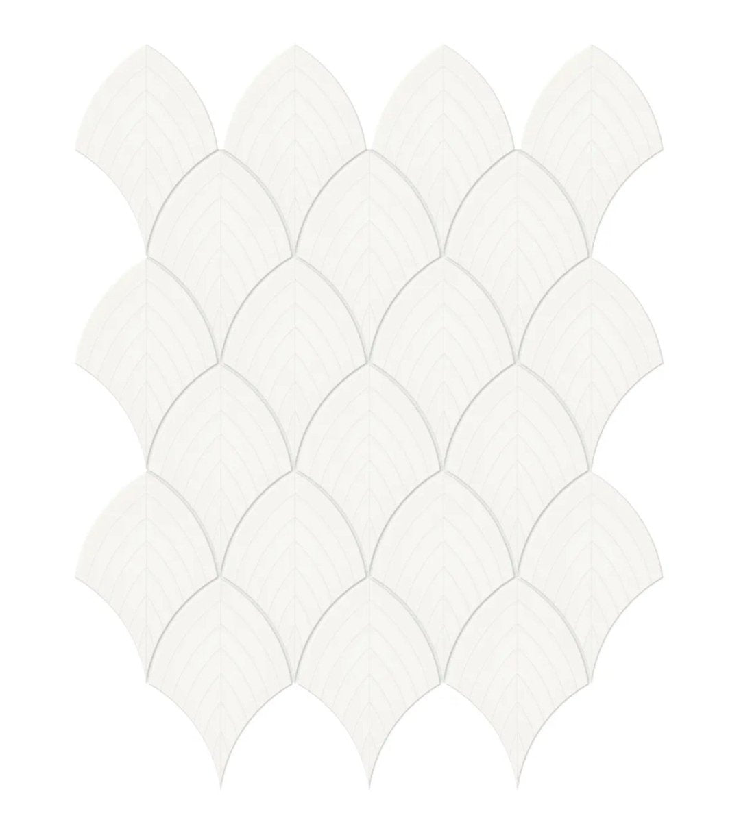 Soho collection - Mosaïque écaille texturée 3x4 - Céramique l'Entrepôt