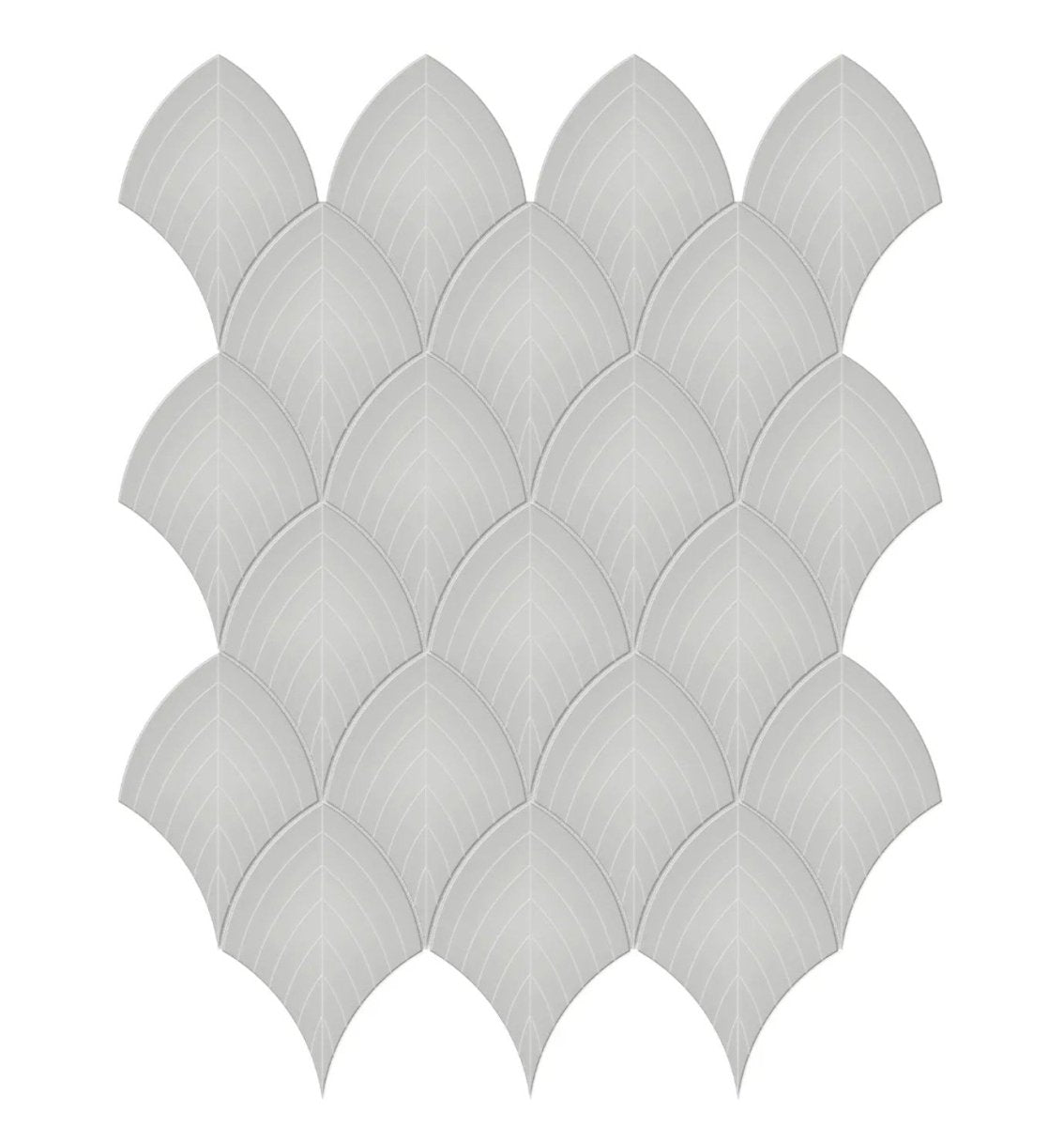 Soho collection - Mosaïque écaille texturée 3x4 - Céramique l'Entrepôt