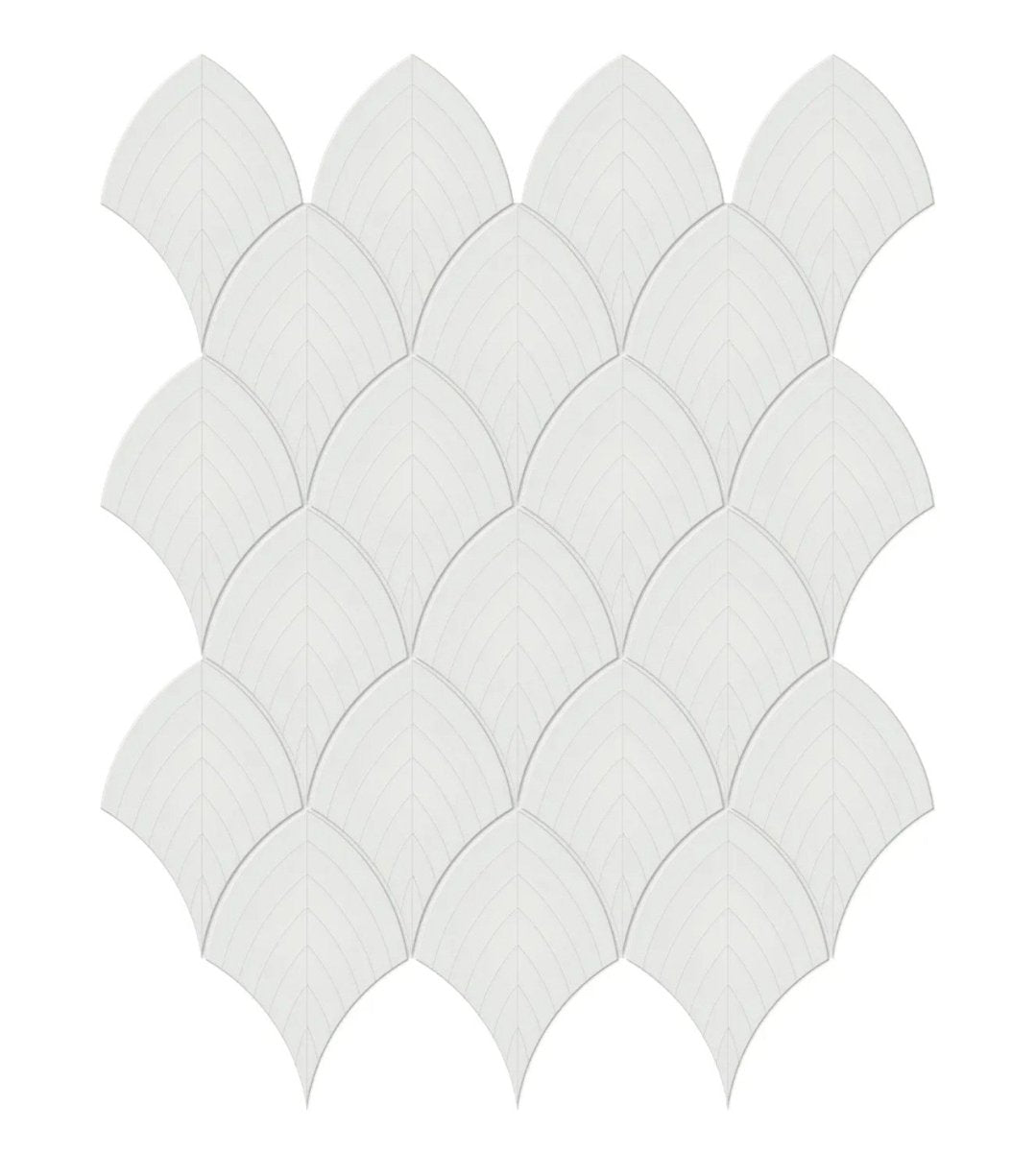 Soho collection - Mosaïque écaille texturée 3x4 - Céramique l'Entrepôt