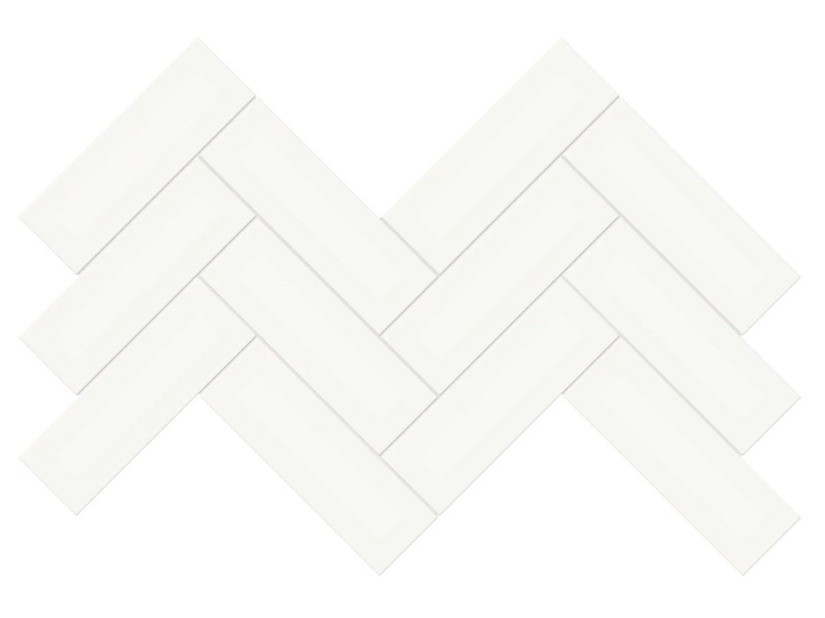 Soho collection - Mosaïque en chevron 2x6 - Céramique l'Entrepôt