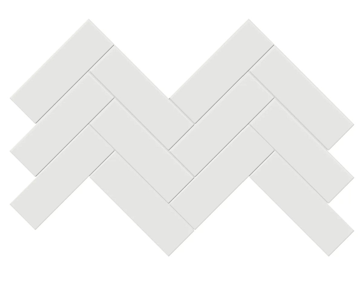Soho collection - Mosaïque en chevron 2x6 - Céramique l'Entrepôt