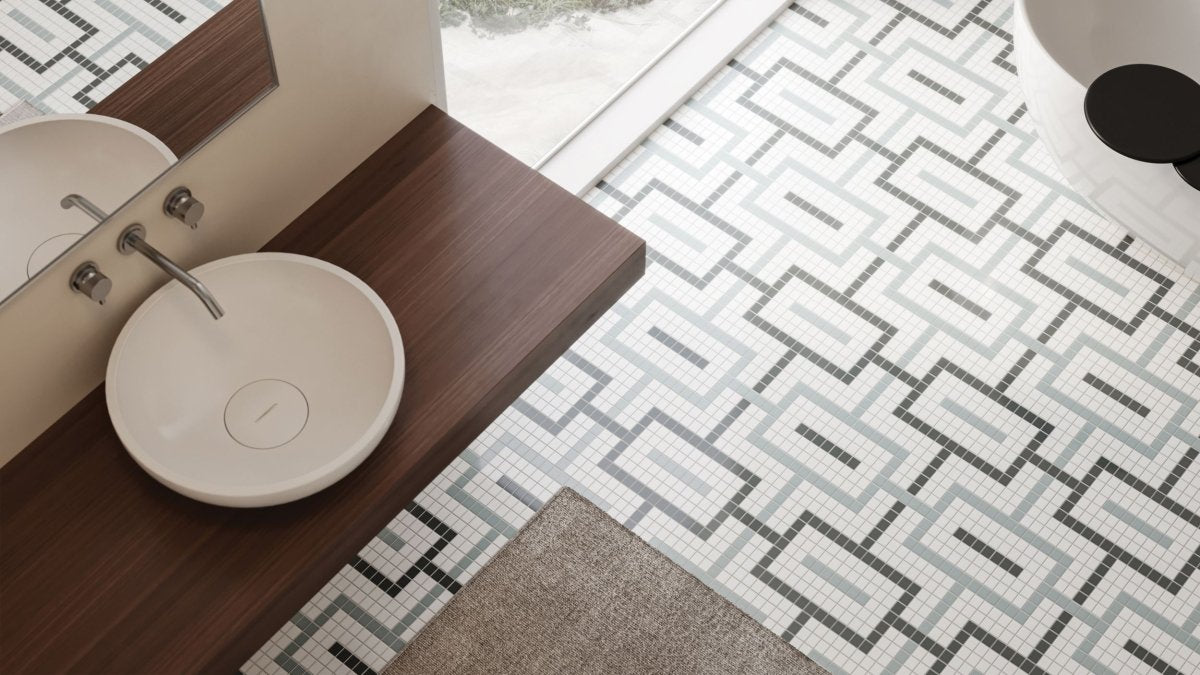 Soho collection - Mosaïque motif de chaine - Céramique l'Entrepôt