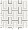 Soho collection - Mosaïque motif de chaine - Céramique l'Entrepôt