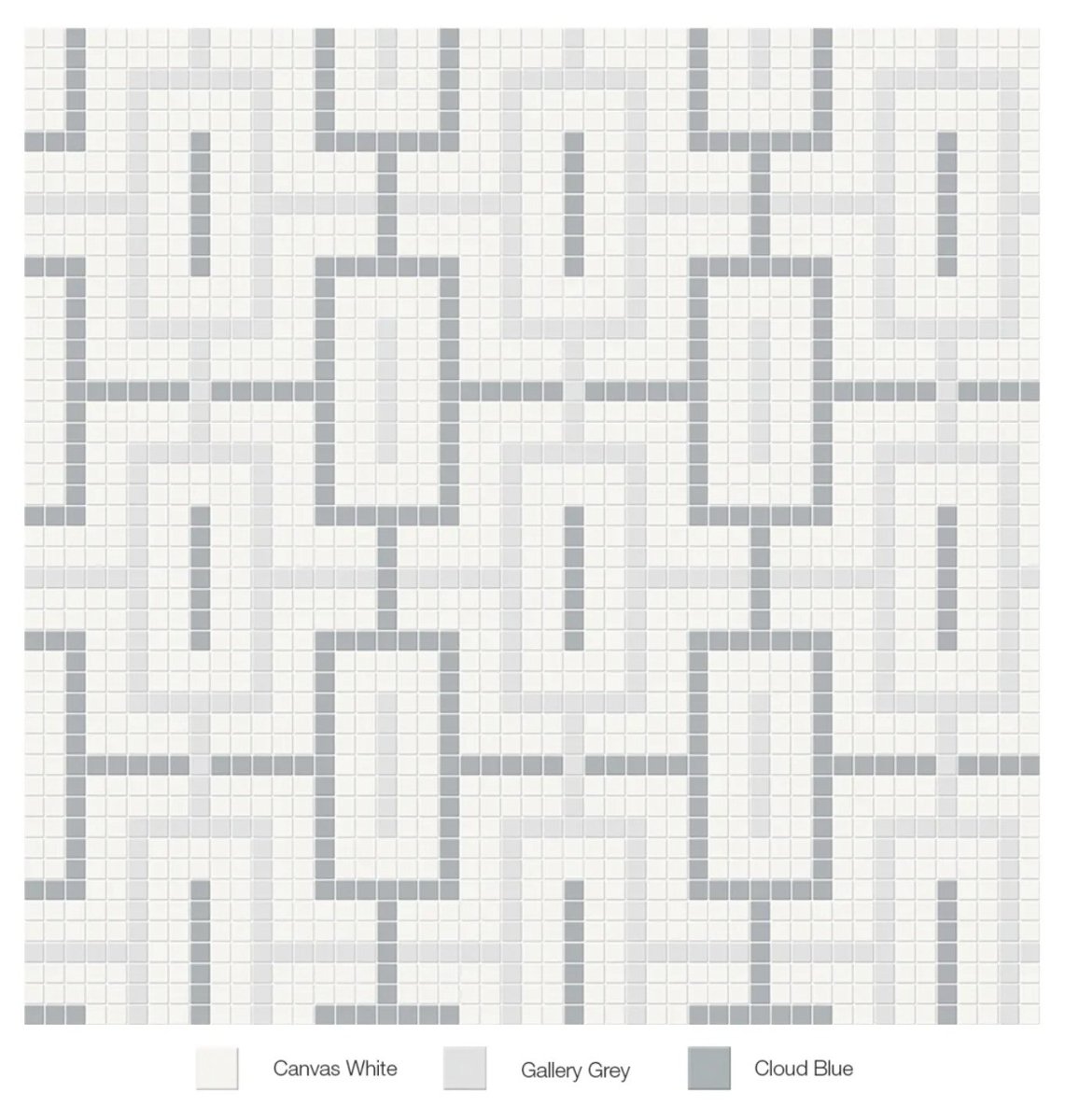 Soho collection - Mosaïque motif de chaine - Céramique l'Entrepôt