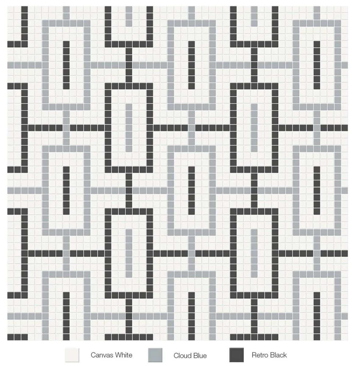 Soho collection - Mosaïque motif de chaine