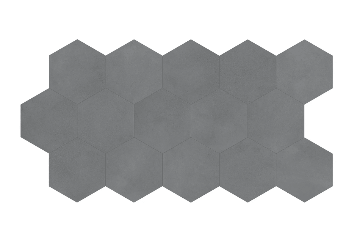 Tapestri collection - Céramique hexagonale & carré - Céramique l'Entrepôt