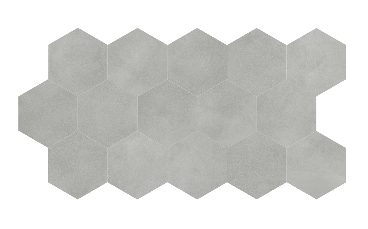 Tapestri collection - Céramique hexagonale & carré - Céramique l'Entrepôt