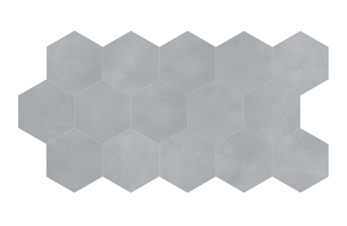 Tapestri collection - Céramique hexagonale & carré - Céramique l'Entrepôt