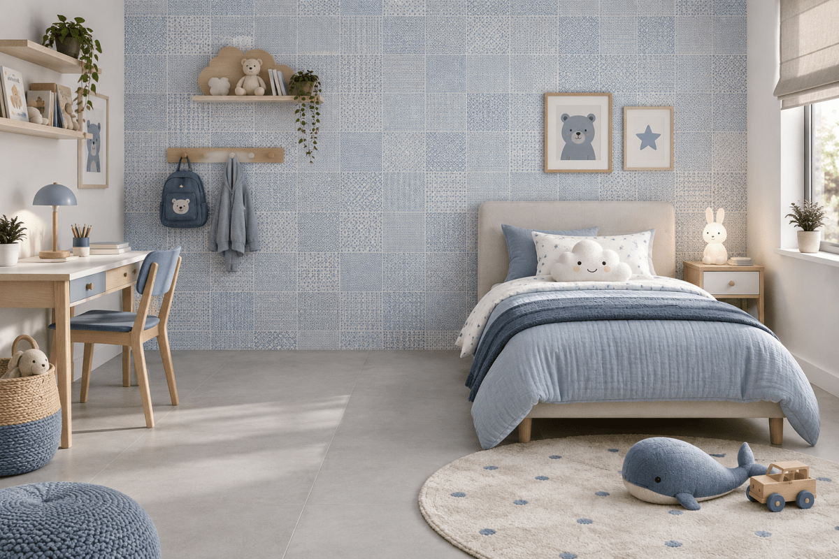 Tapestri collection - Céramique hexagonale & carré - Céramique l'Entrepôt