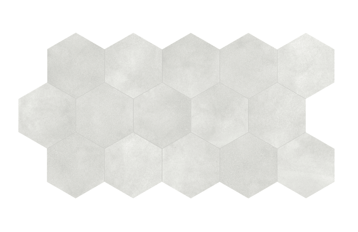 Tapestri collection - Céramique hexagonale & carré - Céramique l'Entrepôt