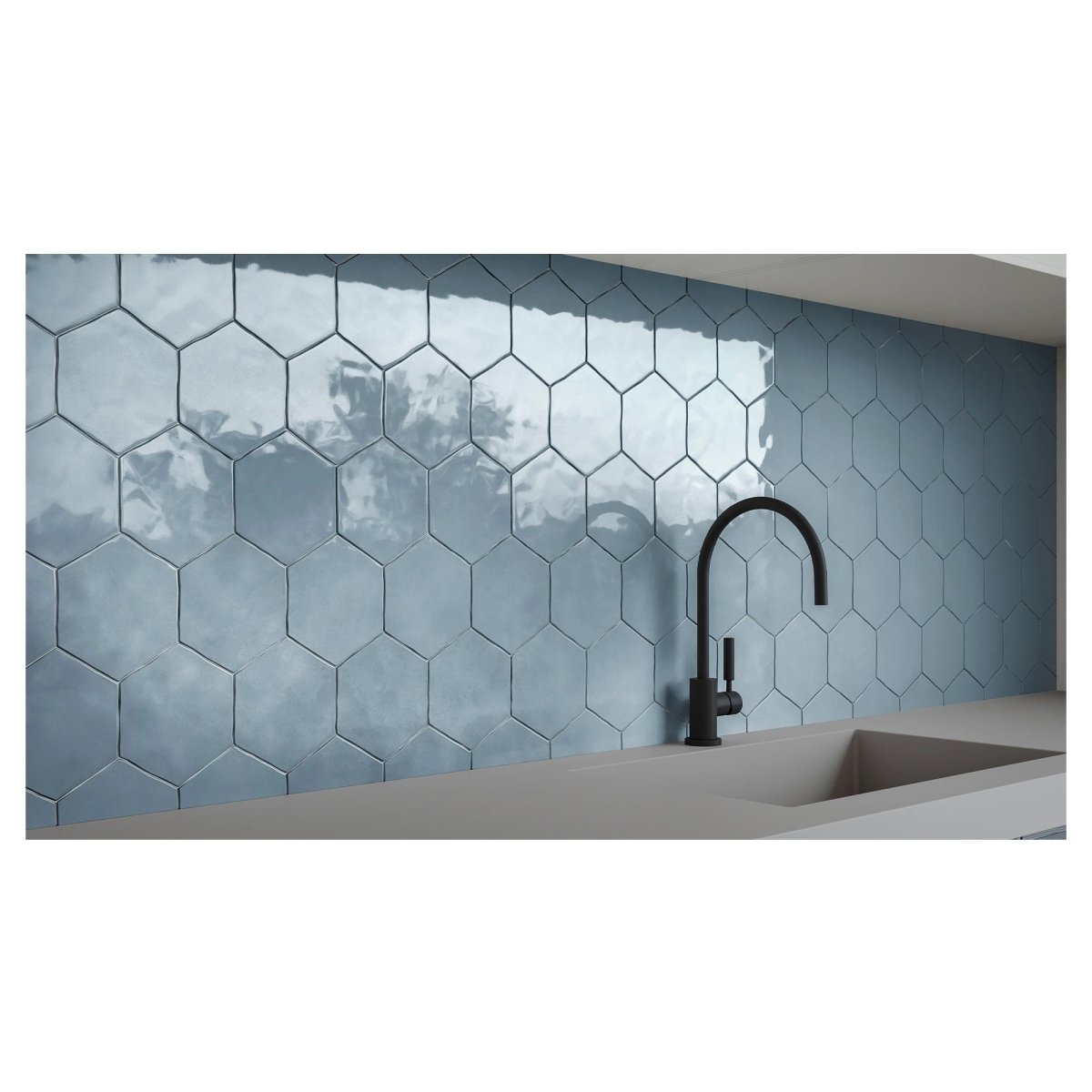 Teramoda collection - Tuile murale 3x12 et hexagonale - Céramique l'Entrepôt