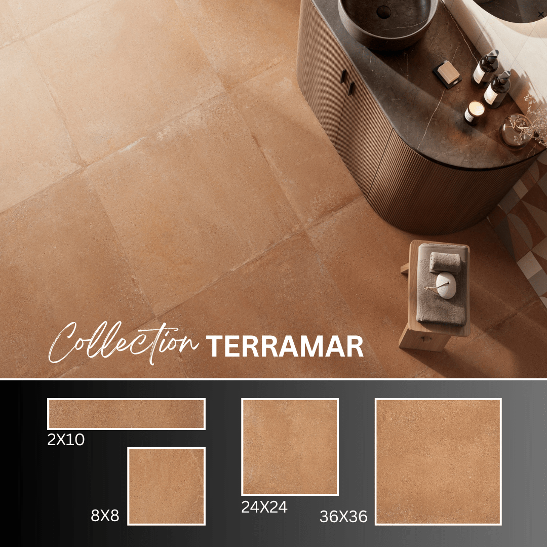 Terramar collection - Céramique effet terracotta - Céramique l'Entrepôt