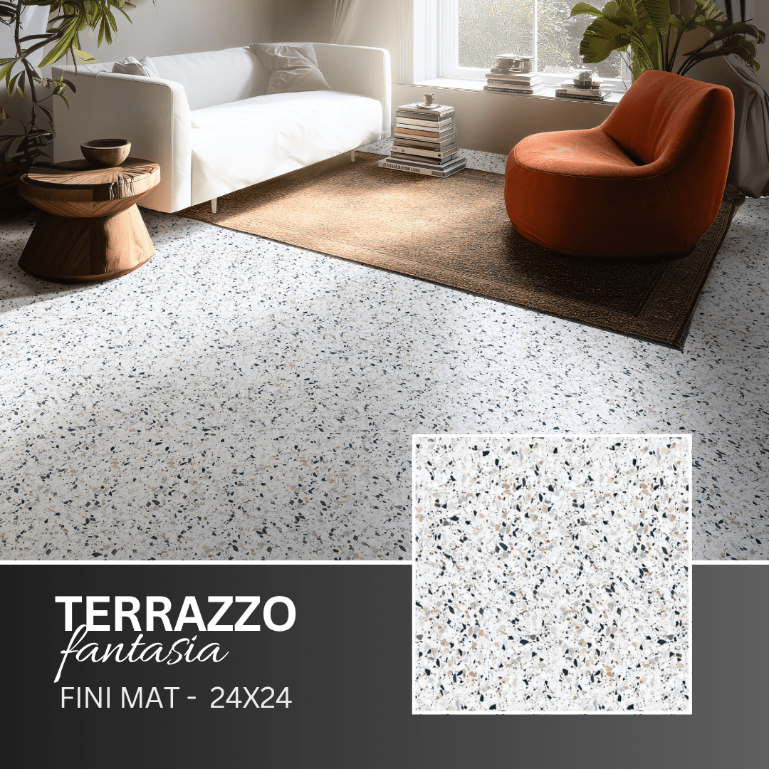 Terrazzo fantasia collection - Céramique effet terrazzo - Céramique l'Entrepôt