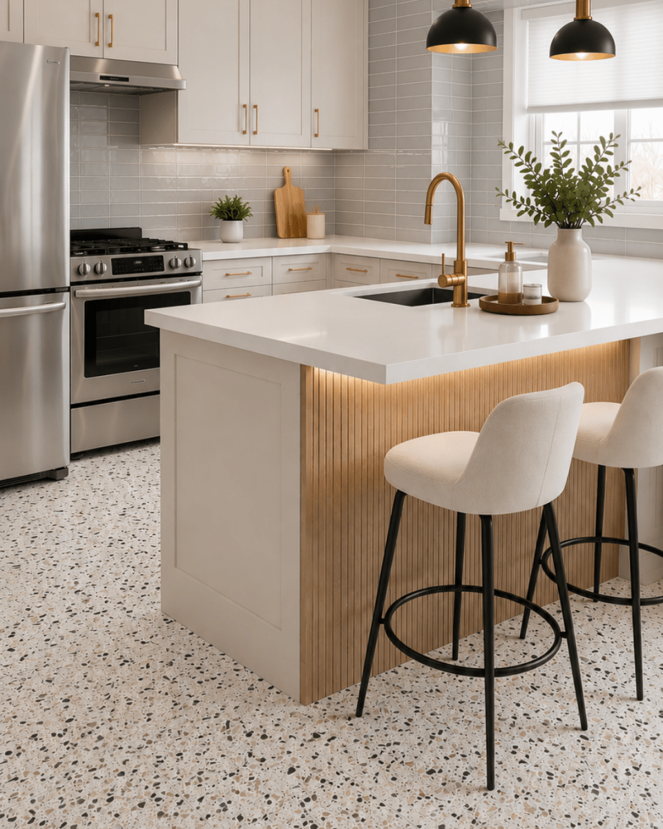 Terrazzo fantasia collection - Céramique effet terrazzo - Céramique l'Entrepôt