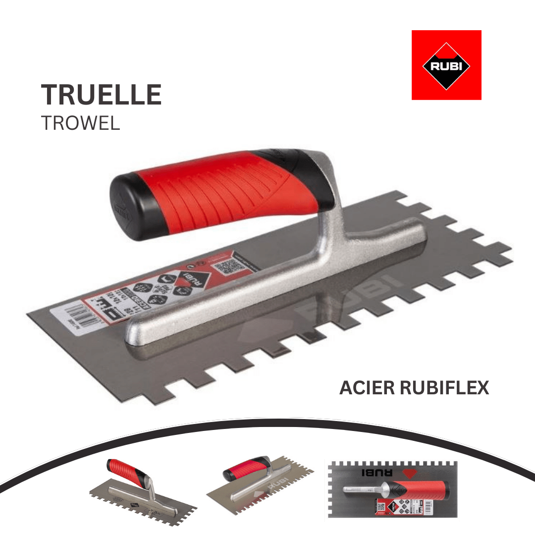 Truelle rubiflex en acier