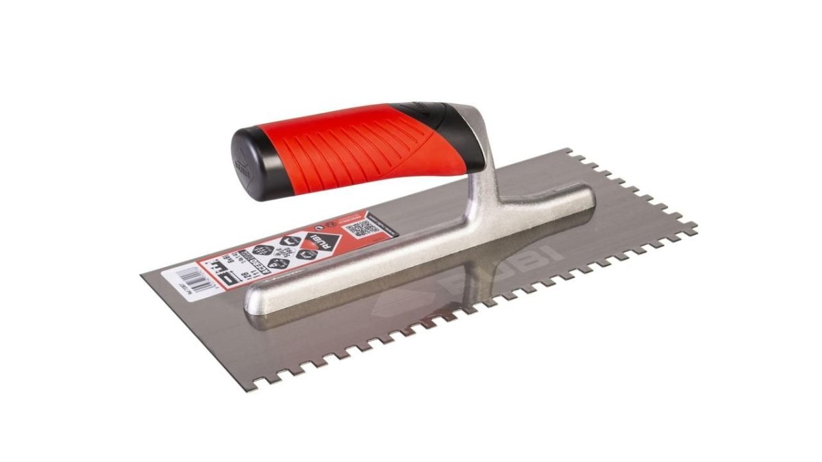Truelle rubiflex en acier - Céramique l'Entrepôt