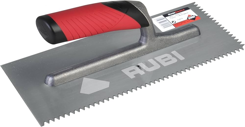 Truelle rubiflex en acier - Céramique l'Entrepôt