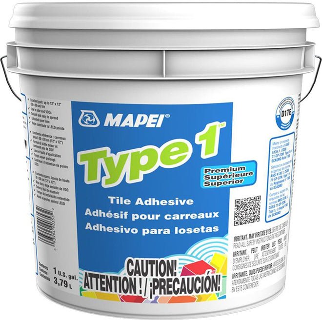 Type 1 - Adhésif premium pour carreaux