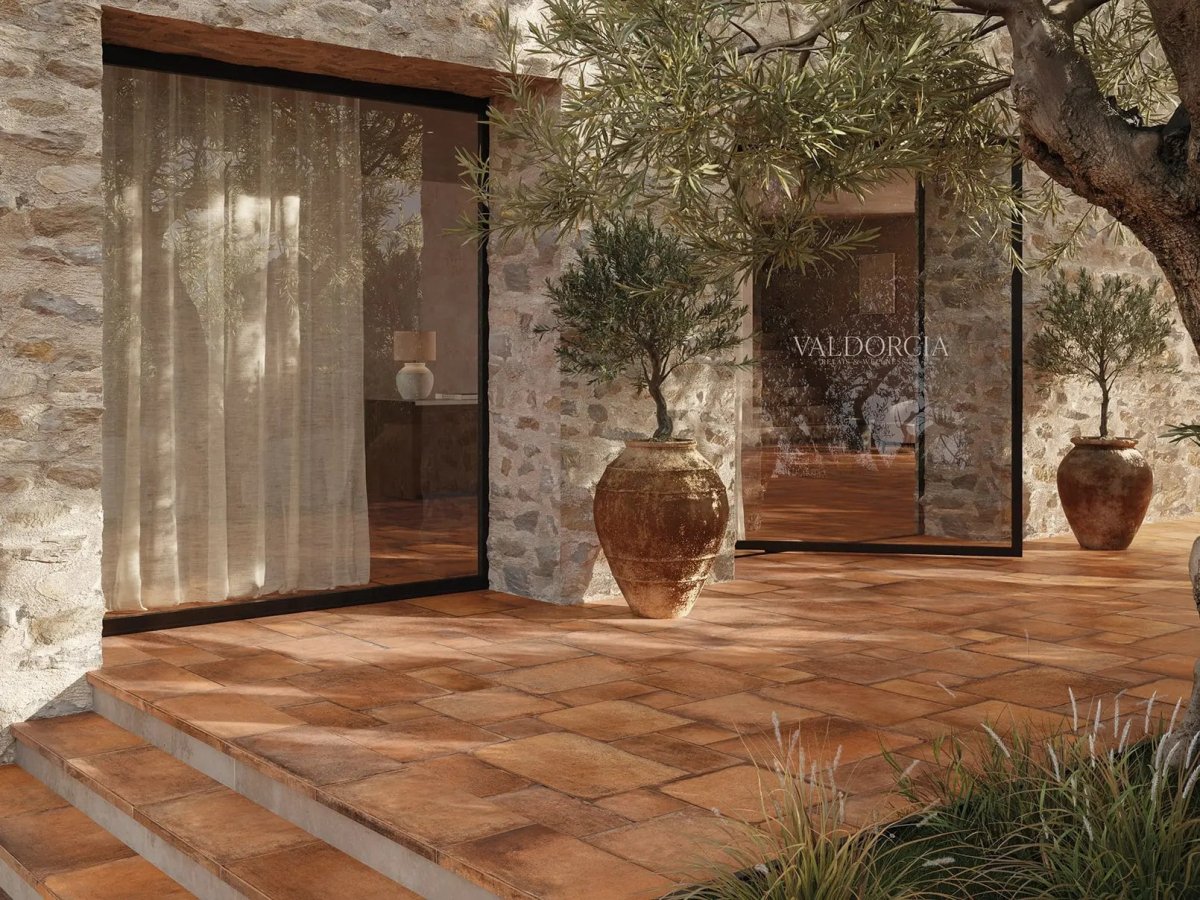 Valdorcia collection - Céramique effet terracotta - Céramique l'Entrepôt