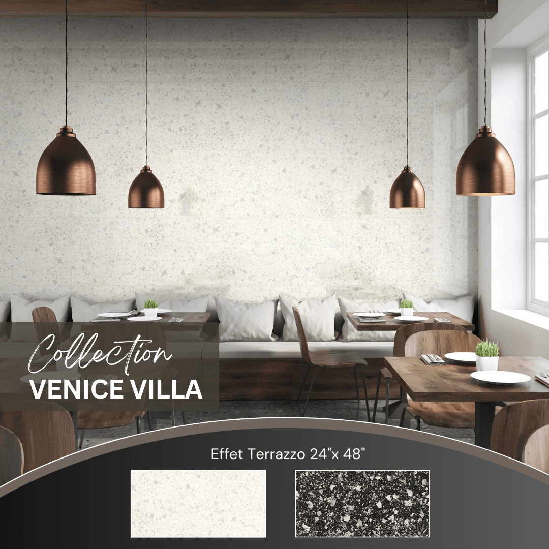 Venice villa collection - Céramique effet terrazzo