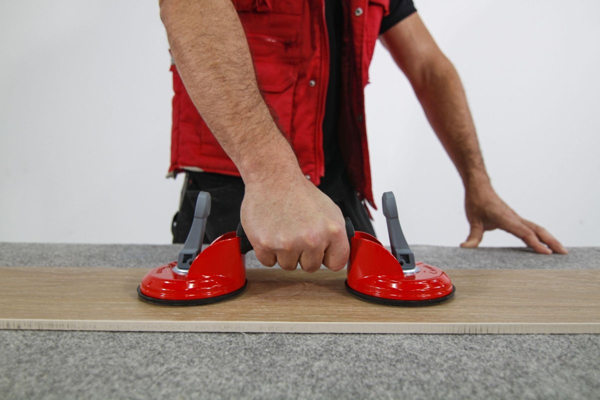 Ventouse double rubi - Pour surfaces rugueuses