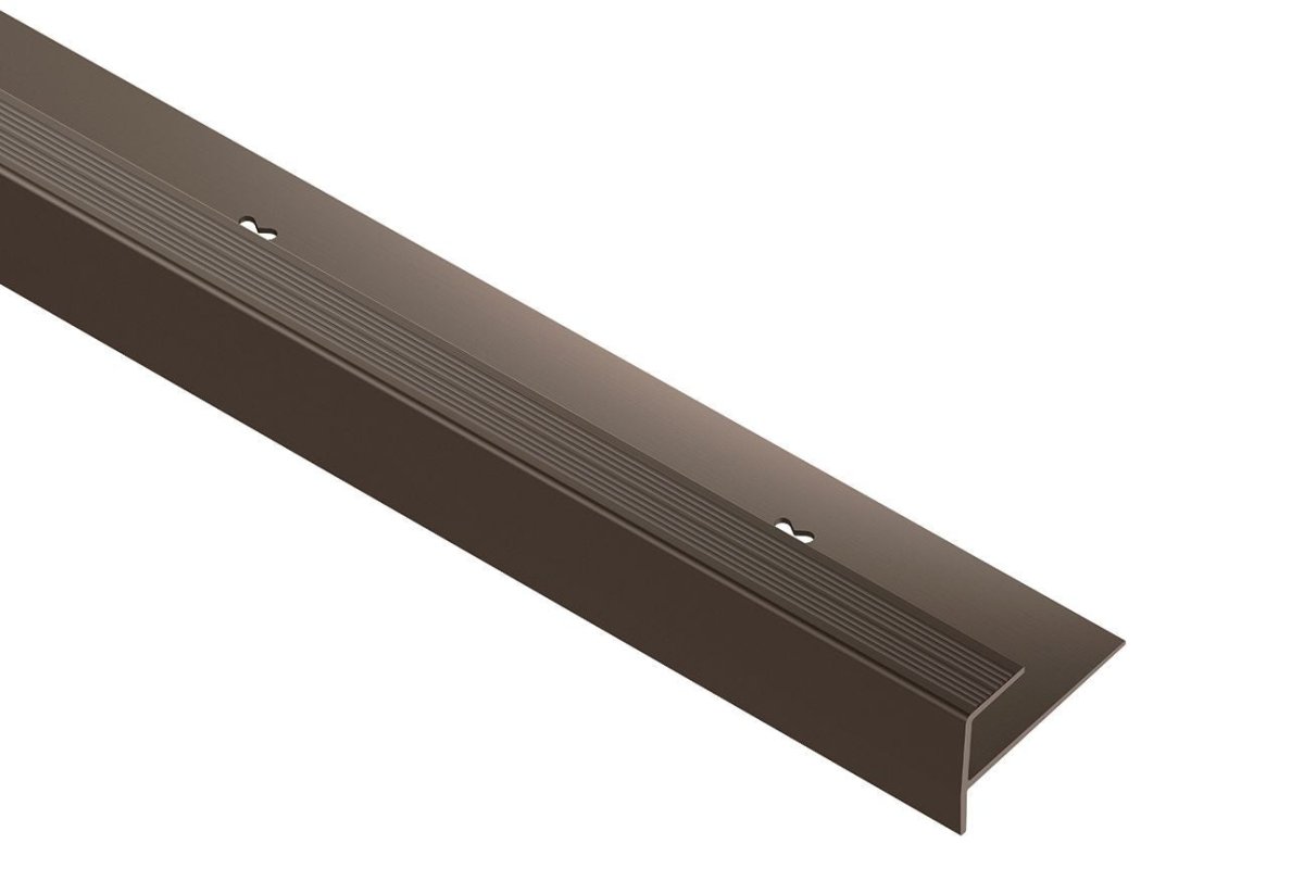 Vinpro-Step - Profilé de protection & finition du vinyle dans les escaliers - Céramique l'Entrepôt