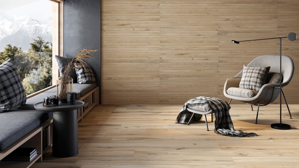 Western wood collection - Céramique effet latte de bois - Céramique l'Entrepôt