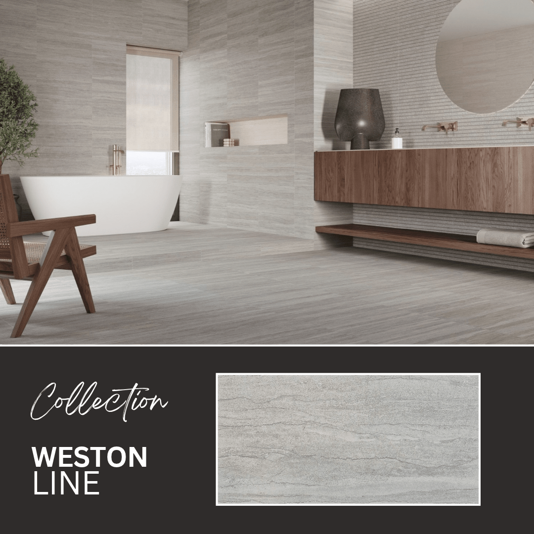 Weston line collection - ceramic concrete look