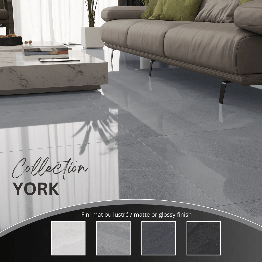 York collection - Céramique effet pierre